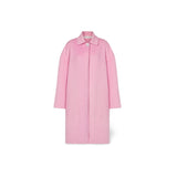 PHILOSOPHY Cappotto in lana double con bottone gioiello