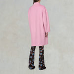 PHILOSOPHY Cappotto in lana double con bottone gioiello
