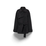 PHILOSOPHY Cappotto midi in panno double Grigio