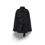 PHILOSOPHY Cappotto midi in panno double Grigio