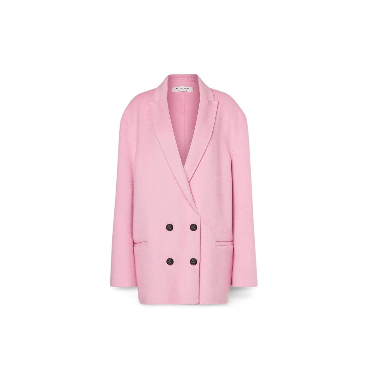 PHILOSOPHY Giacca oversize in lana double