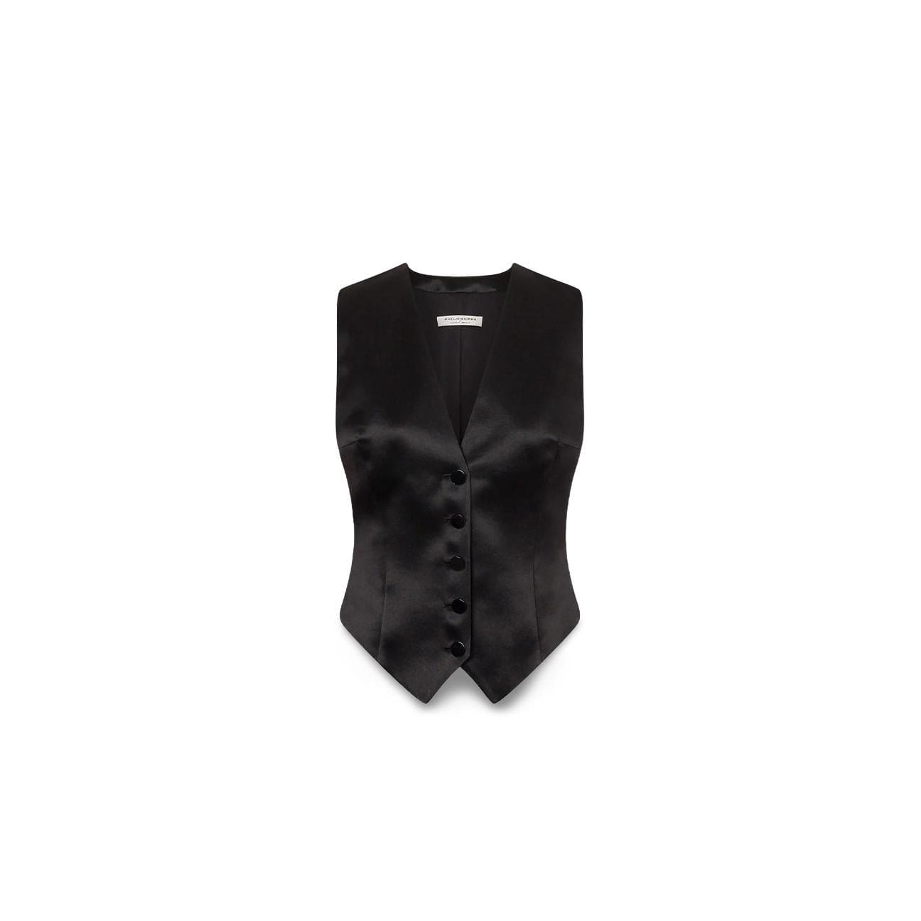 PHILOSOPHY Gilet donna in duchesse Nero