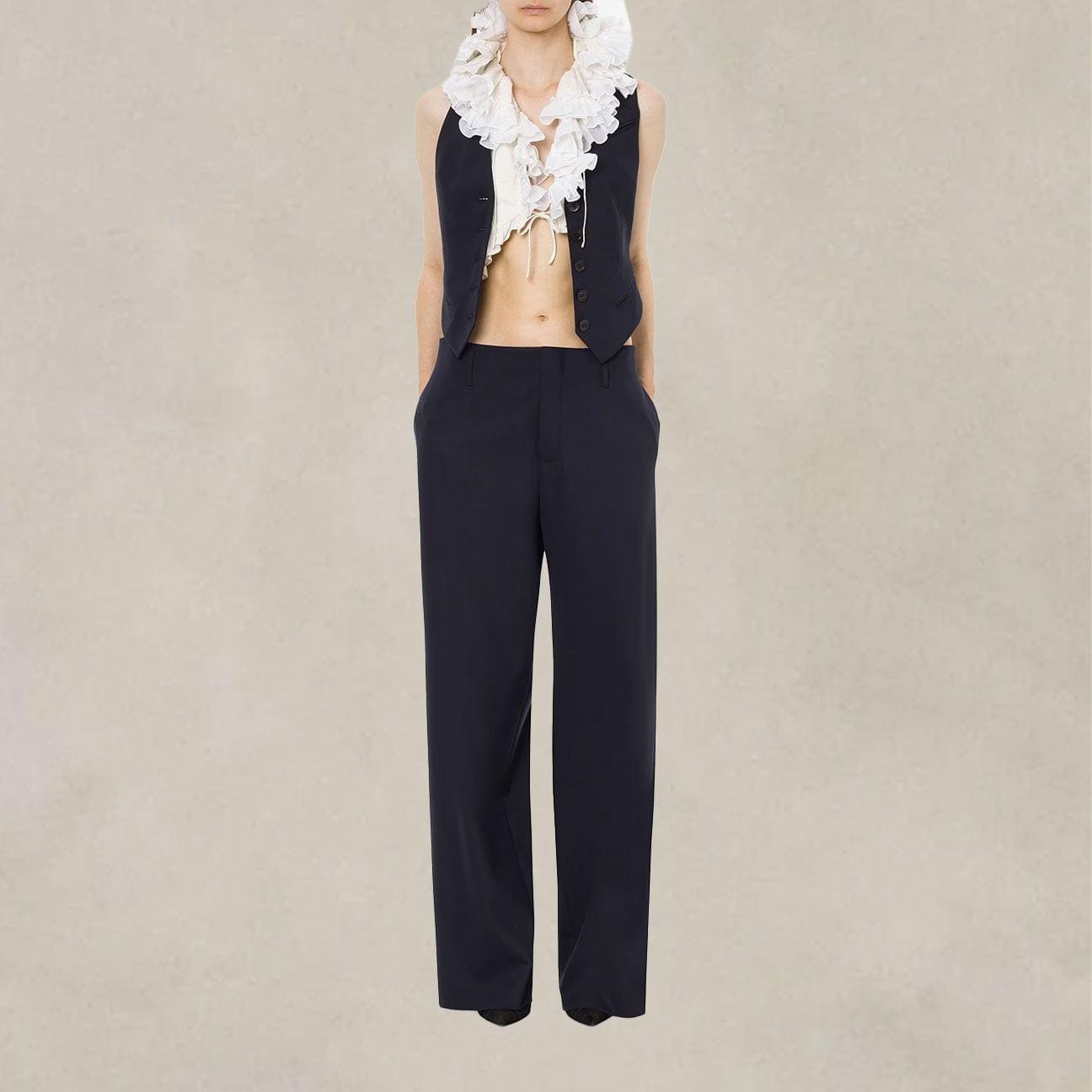 PHILOSOPHY Gilet in lana leggera stretch Blue