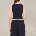 PHILOSOPHY Gilet in lana leggera stretch Blue