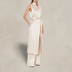 PHILOSOPHY Gilet Maxi donna in duchesse Avorio