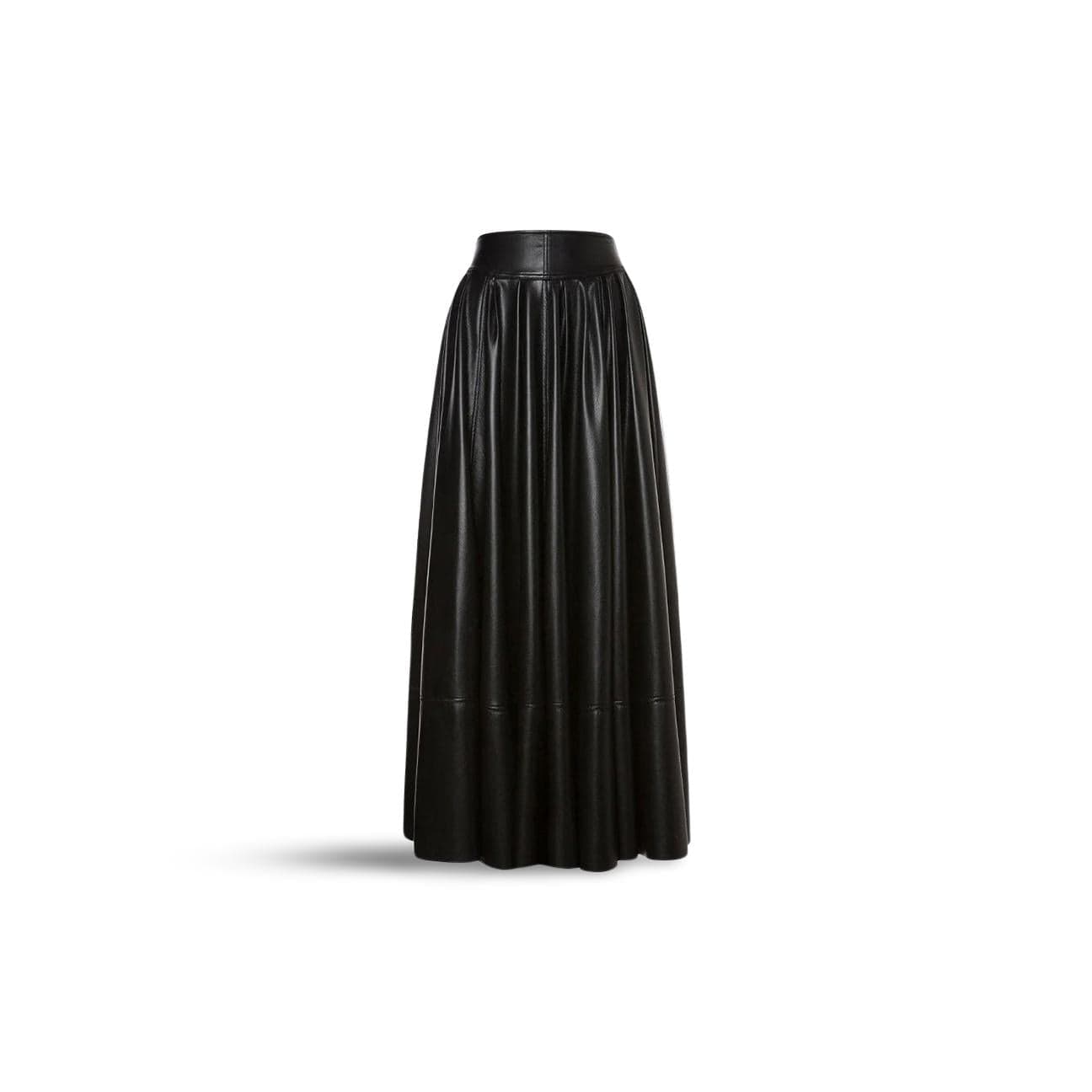 PHILOSOPHY Gonna in ecopelle Nero