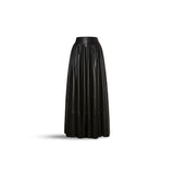PHILOSOPHY Gonna in ecopelle Nero