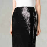 PHILOSOPHY Gonna in paillettes Nero