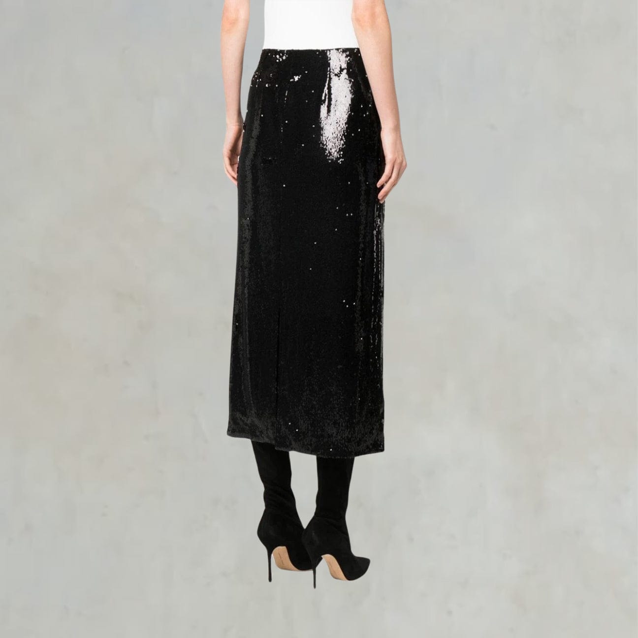 PHILOSOPHY Gonna in paillettes Nero
