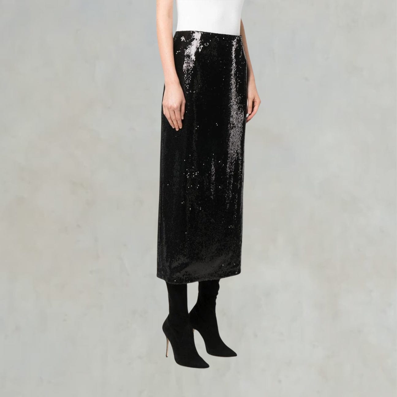 PHILOSOPHY Gonna in paillettes Nero