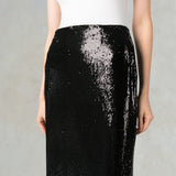 PHILOSOPHY Gonna in paillettes Nero