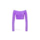 PHILOSOPHY Maglia crop super soft con strass Lilla