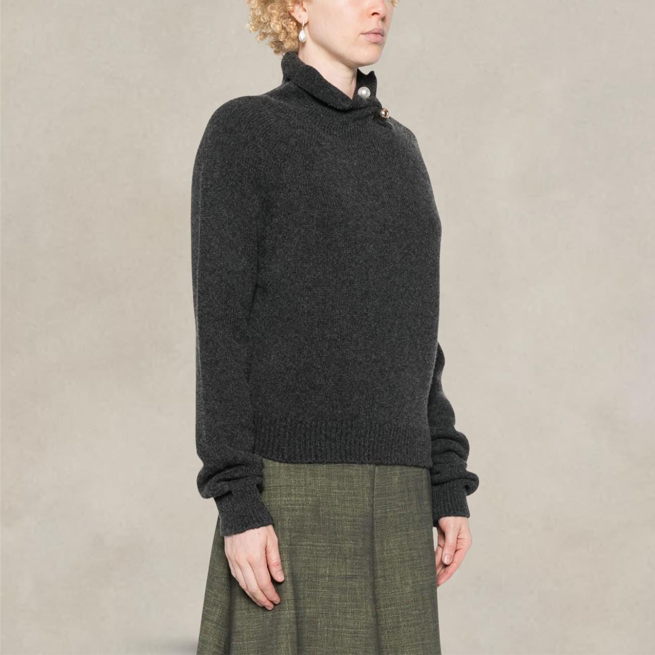 PHILOSOPHY Maglione donna in misto cashmere Grigio