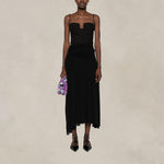 PHILOSOPHY Maxi gonna in tulle Nero