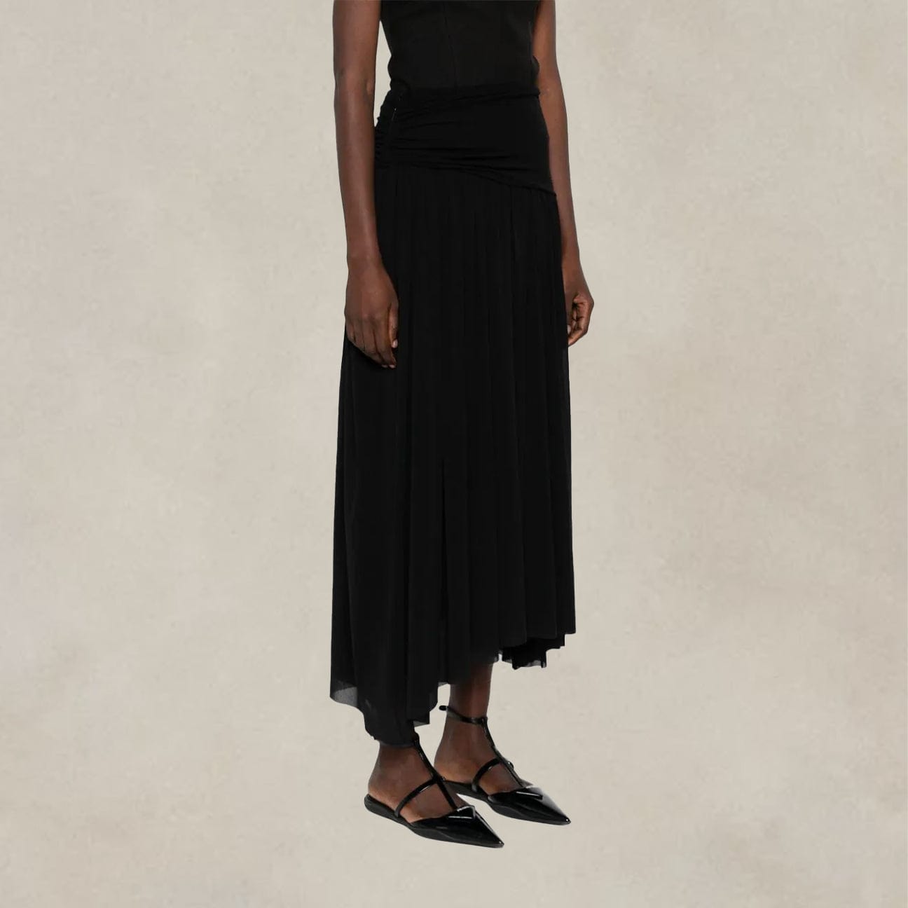 PHILOSOPHY Maxi gonna in tulle Nero