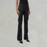 PHILOSOPHY Pantalone cargo in taffetà Nero