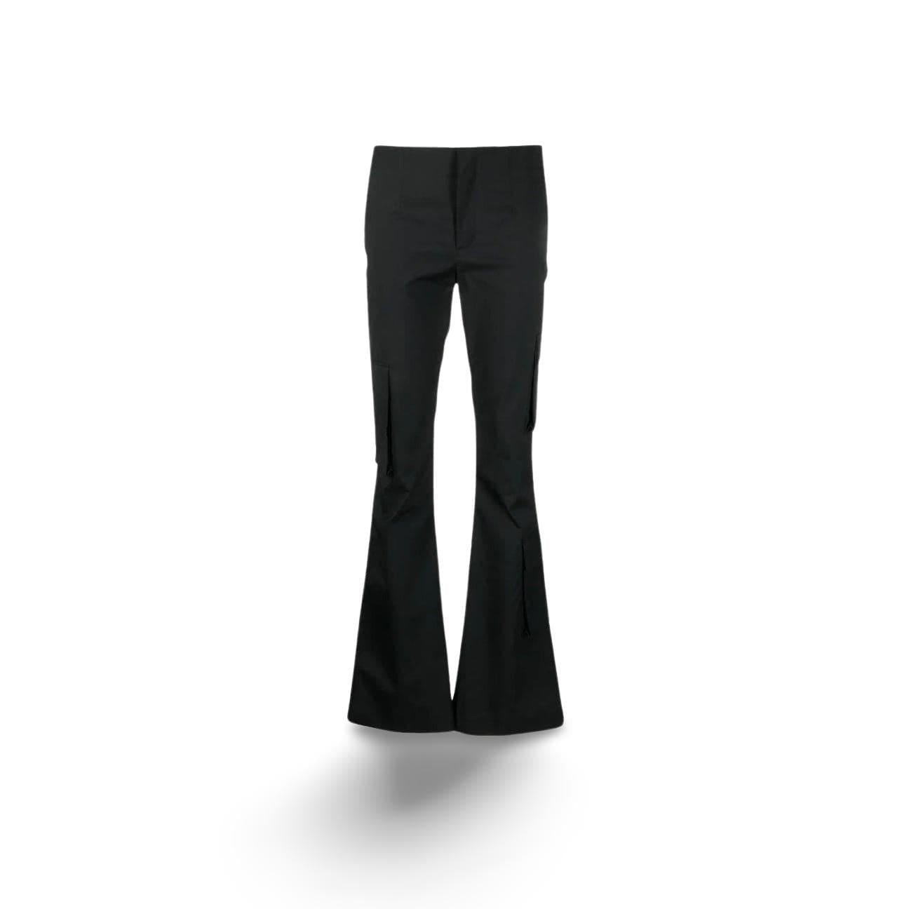 PHILOSOPHY Pantalone cargo in taffetà Nero