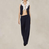 PHILOSOPHY Pantalone in lana leggera Blue