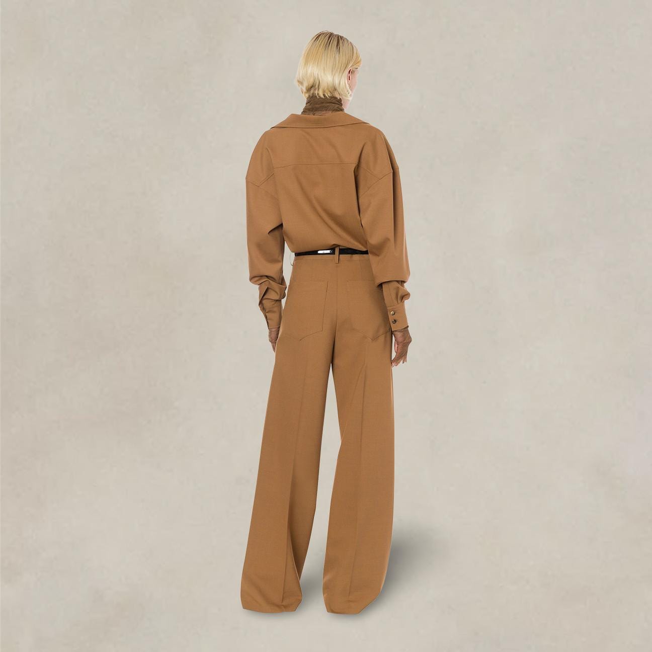 PHILOSOPHY Pantalone in tropical wool Beige