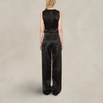 PHILOSOPHY Pantaloni donna in duchesse Nero