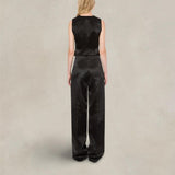 PHILOSOPHY Pantaloni donna in duchesse Nero