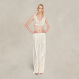 PHILOSOPHY Top in paillettes Avorio