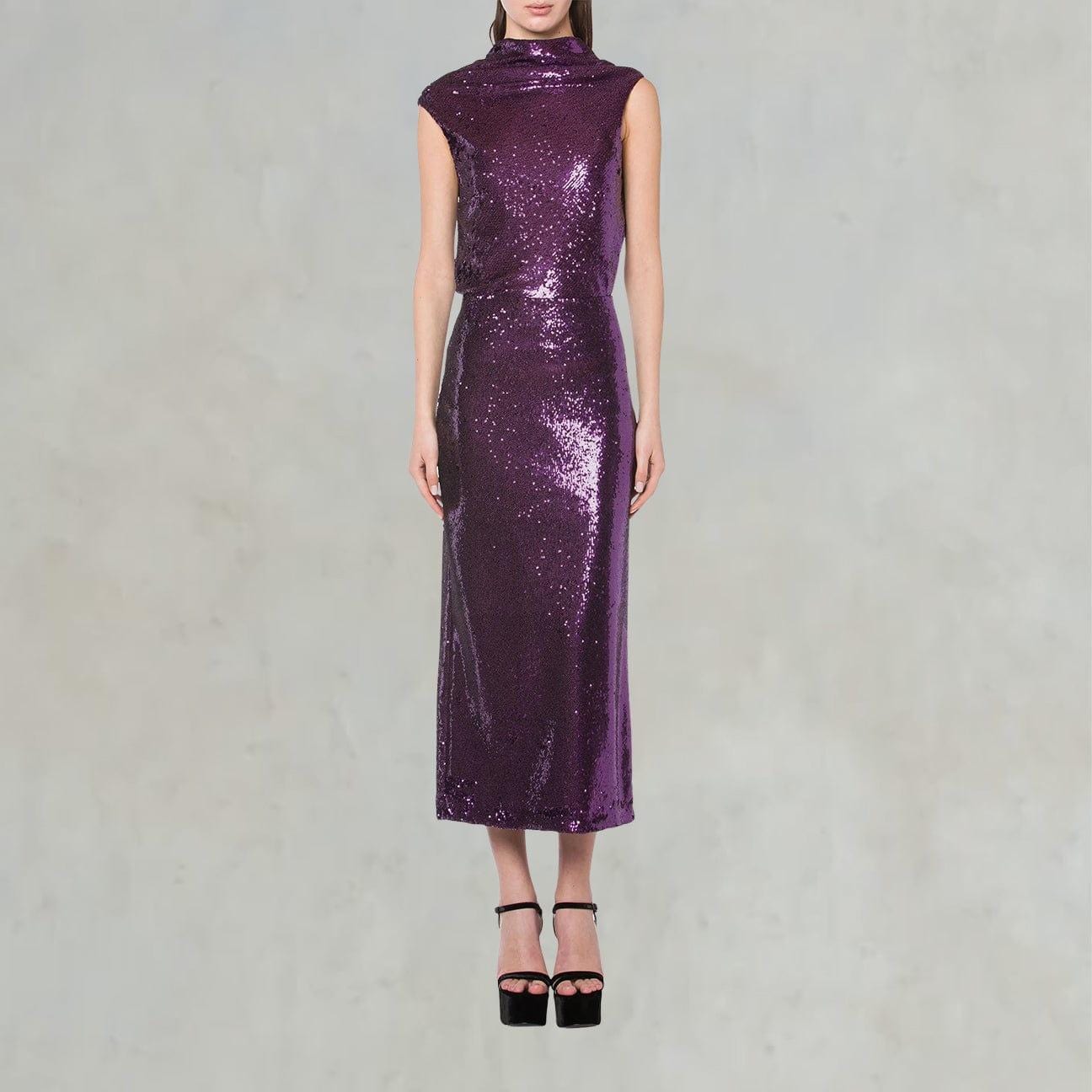 PHILOSOPHY Top in paillettes Viola