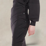 PHILOSOPHY Vestito a portafoglio in tropical wool Grigio