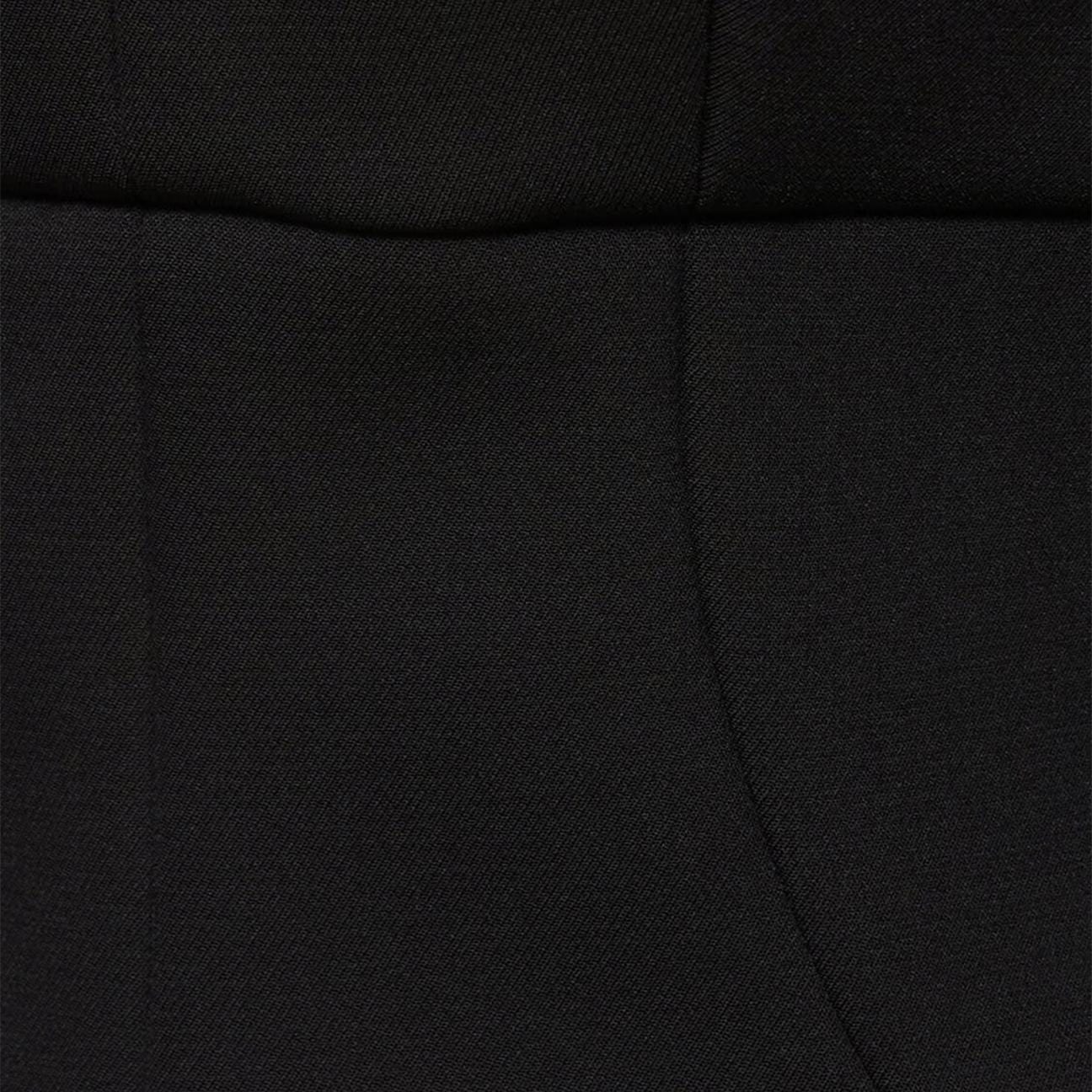 PHILOSOPHY Vestito midi in techno crepe Nero