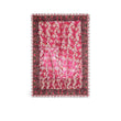 Scialle donna in seta stampata Rosa Multicolor