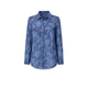 PLOUMANAC'H Camicia donna in cotone tinto freddo Blue