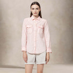 PLOUMANAC'H Camicia donna texana  tinto freddo Rosa