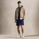 POLO RALPH LAUREN Bermuda in felpa uomo Loopback Blue