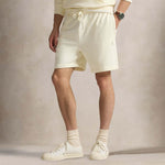 POLO RALPH LAUREN Bermuda in felpa uomo Loopback Cream