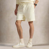 POLO RALPH LAUREN Bermuda in felpa uomo Loopback Cream