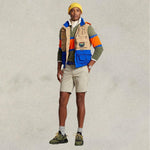 POLO RALPH LAUREN Bermuda uomo in chino stretch Khaki