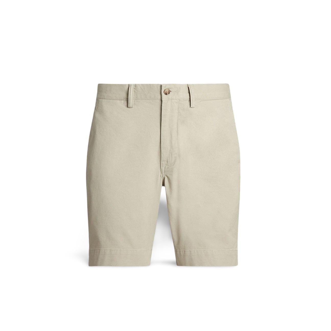 POLO RALPH LAUREN Bermuda uomo in chino stretch Khaki