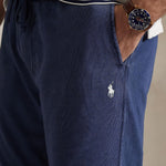 POLO RALPH LAUREN Bermuda uomo in felpa Blue