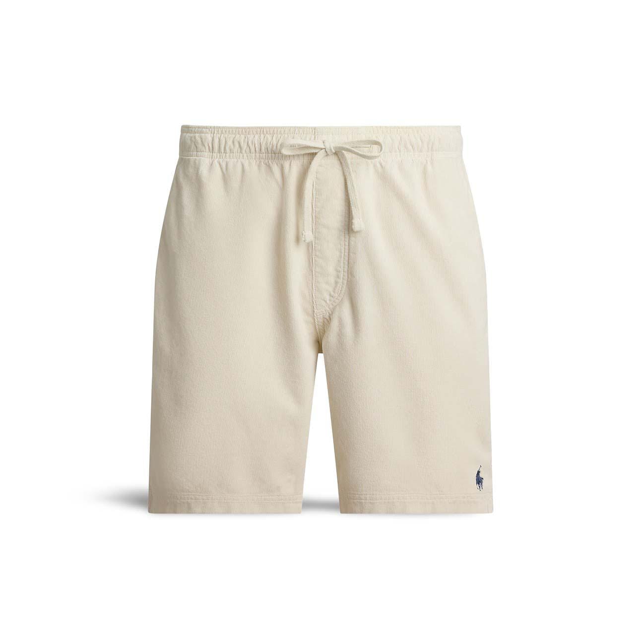 POLO RALPH LAUREN Bermuda uomo in velluto Cream