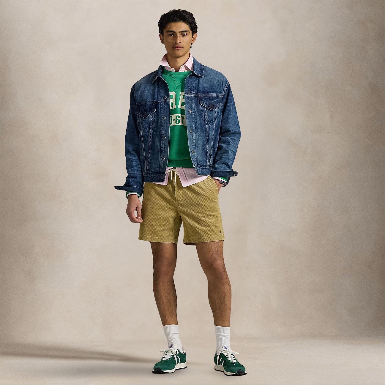 POLO RALPH LAUREN Bermuda uomo Prepsters Beige