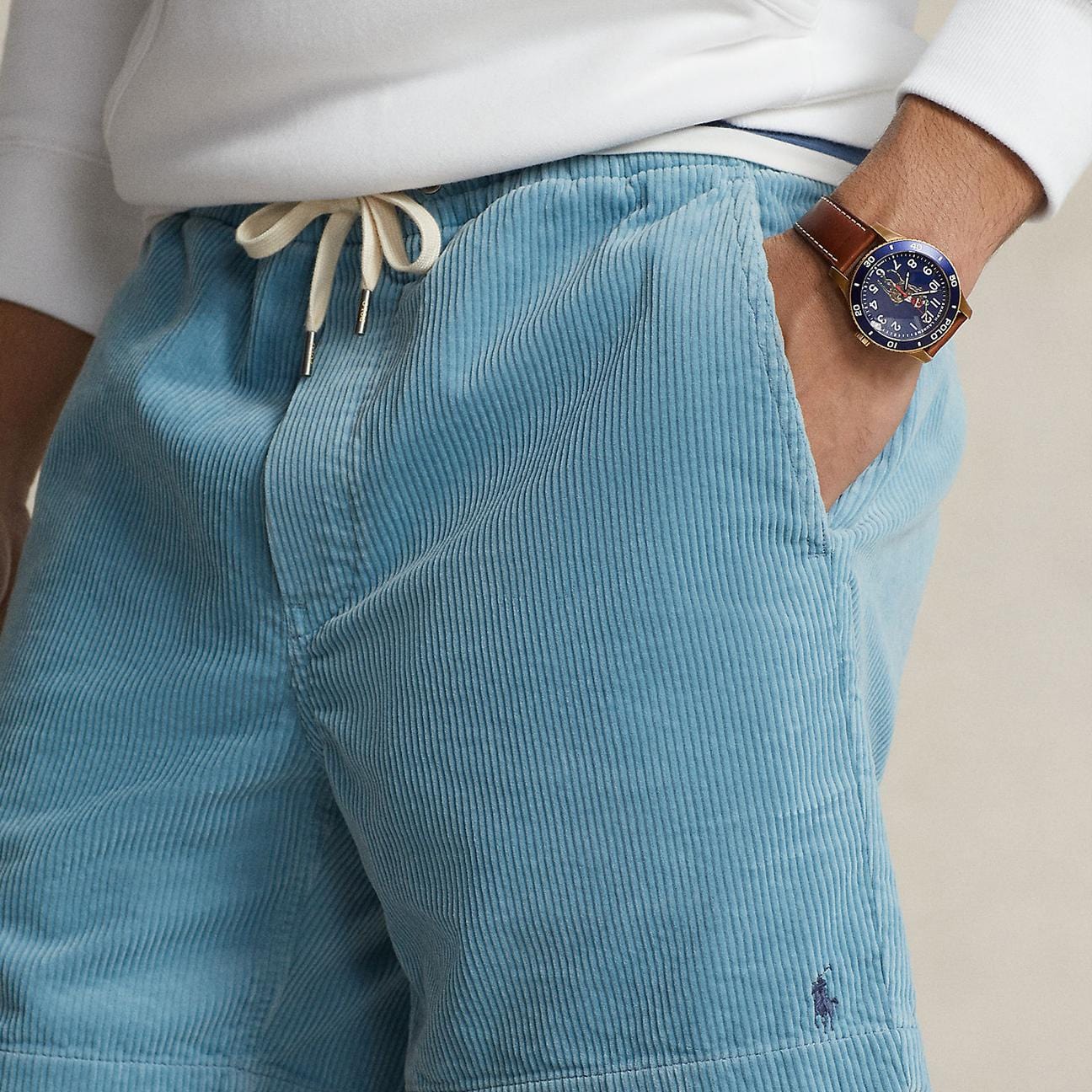 POLO RALPH LAUREN Bermuda uomo Prepsters Blue Note