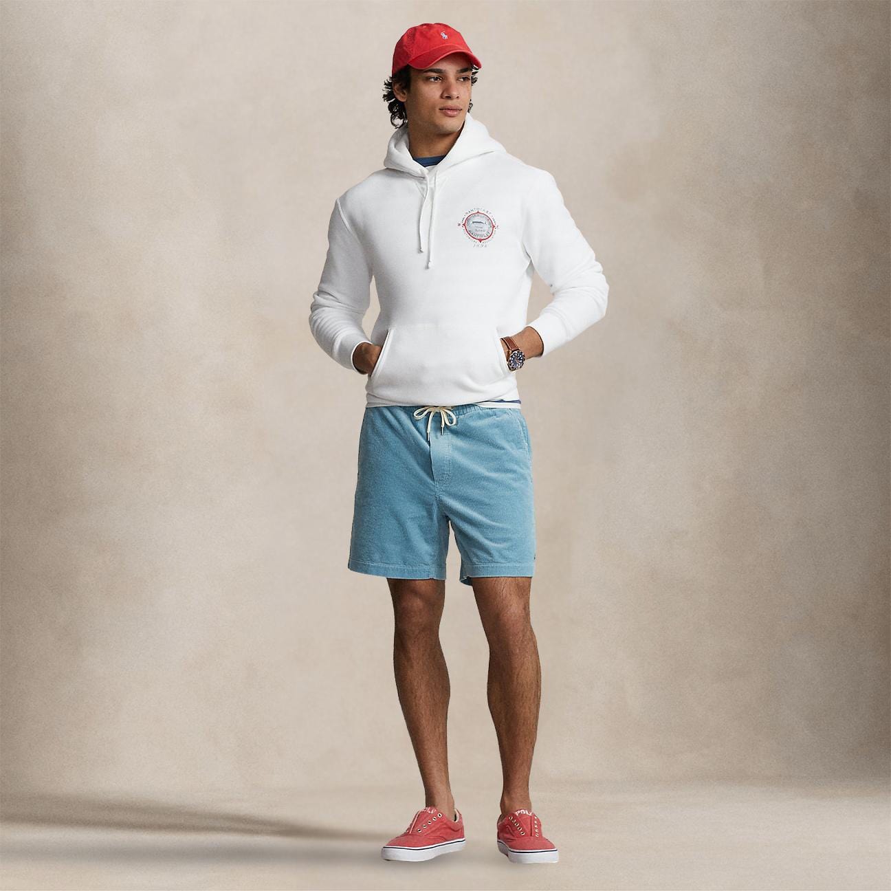 POLO RALPH LAUREN Bermuda uomo Prepsters Blue Note