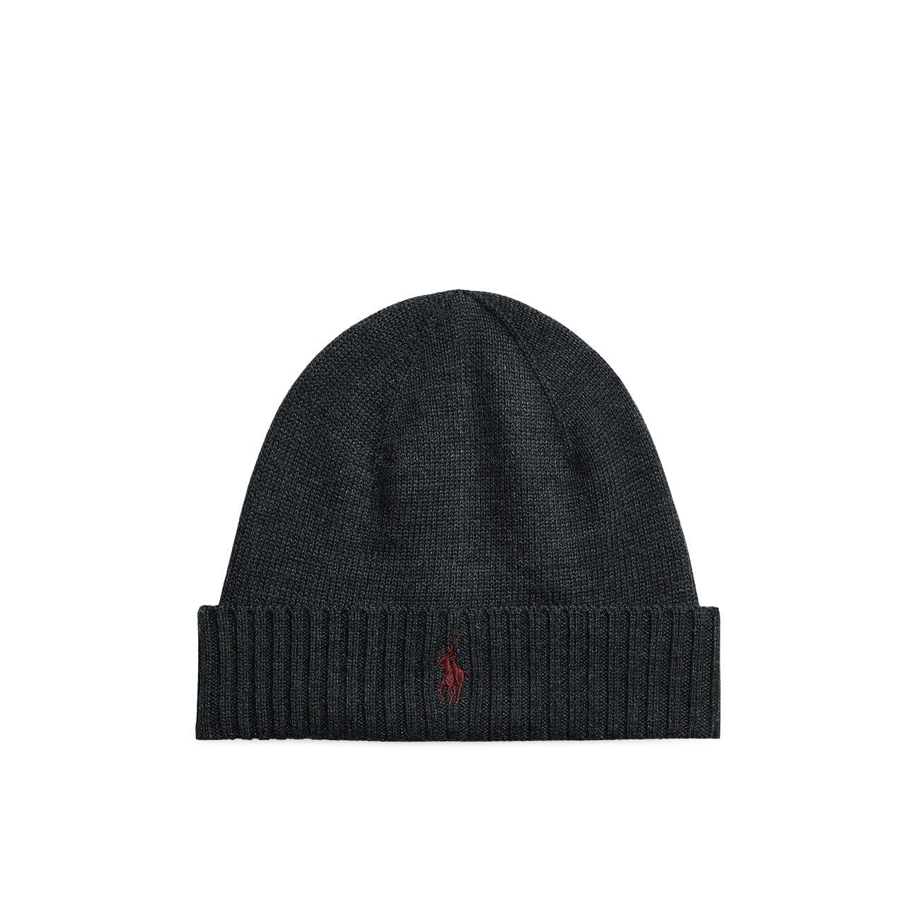 POLO RALPH LAUREN Berretto in lana con Pony Antracite
