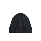 POLO RALPH LAUREN Berretto in lana con Pony Antracite