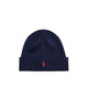 POLO RALPH LAUREN Berretto in lana con Pony Blue