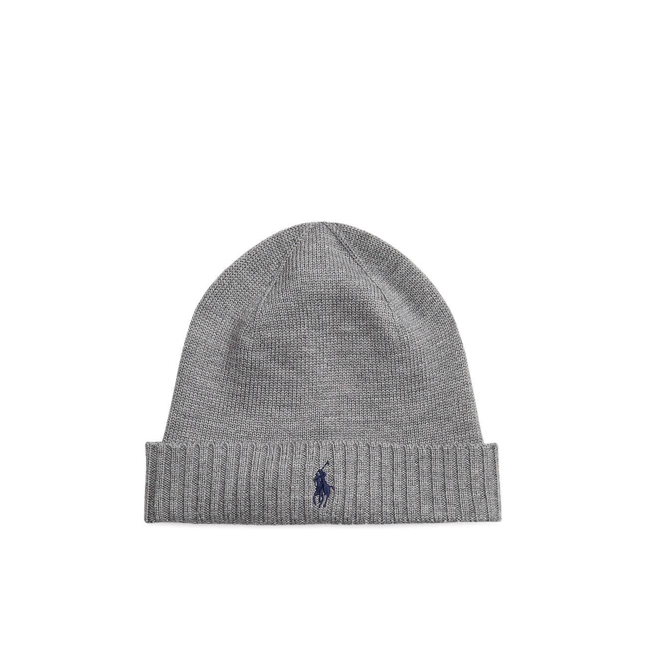 POLO RALPH LAUREN Berretto in lana con Pony Grigio