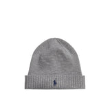 POLO RALPH LAUREN Berretto in lana con Pony Grigio