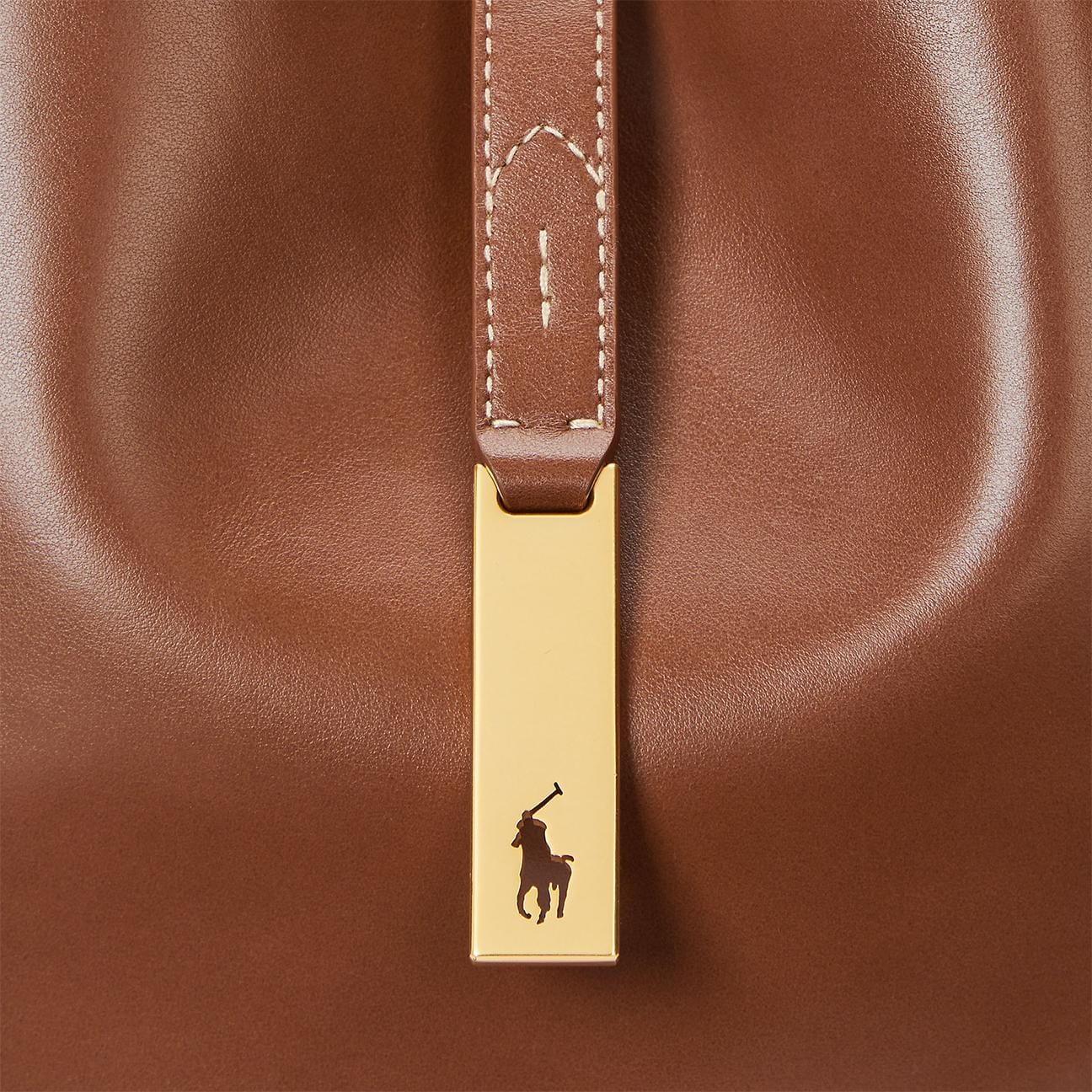 POLO RALPH LAUREN Borsa donna Shoulder Polo ID Cuoio