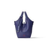 POLO RALPH LAUREN Borsa donna Tote Play in pelle Ink