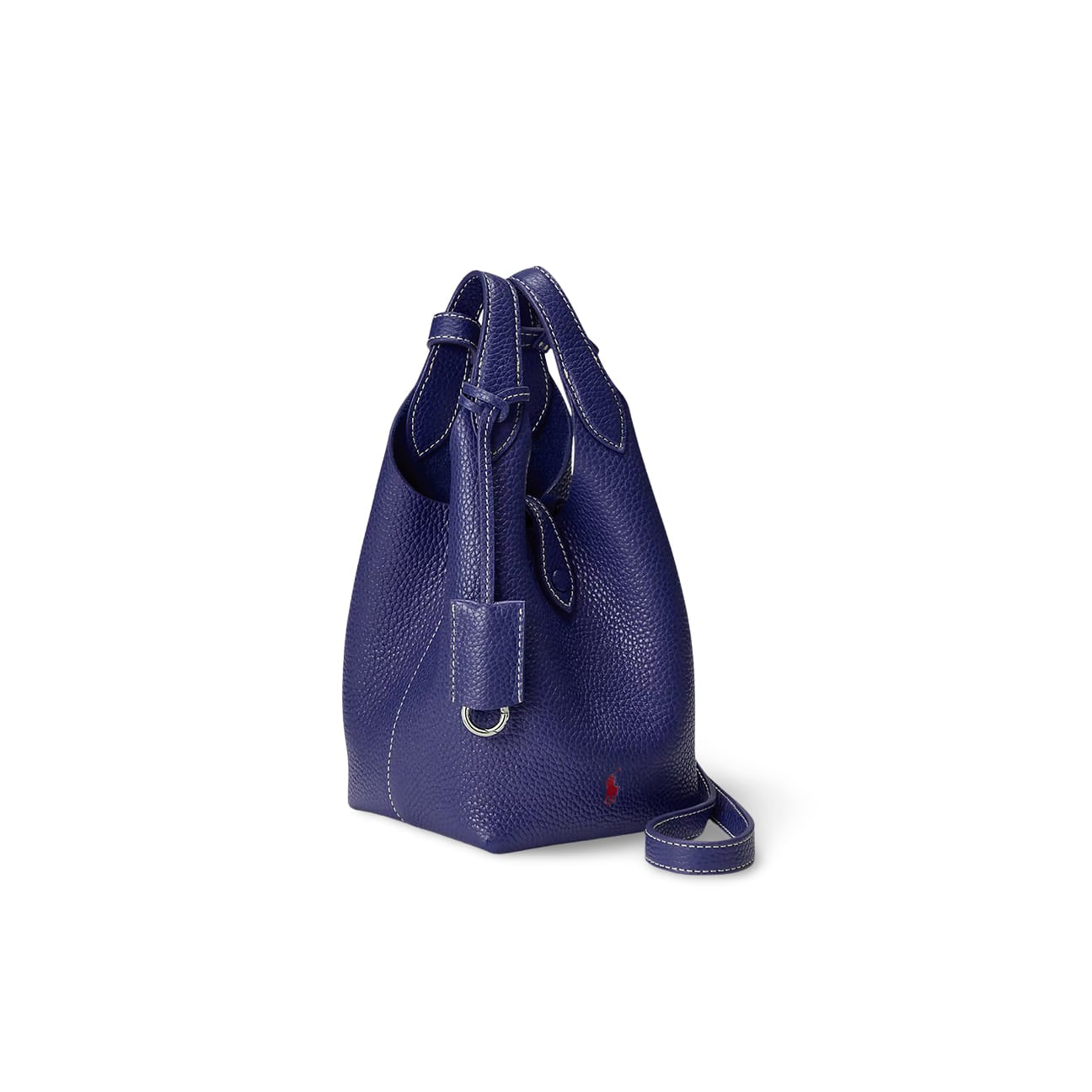 POLO RALPH LAUREN Borsa donna Tote Play in pelle Ink